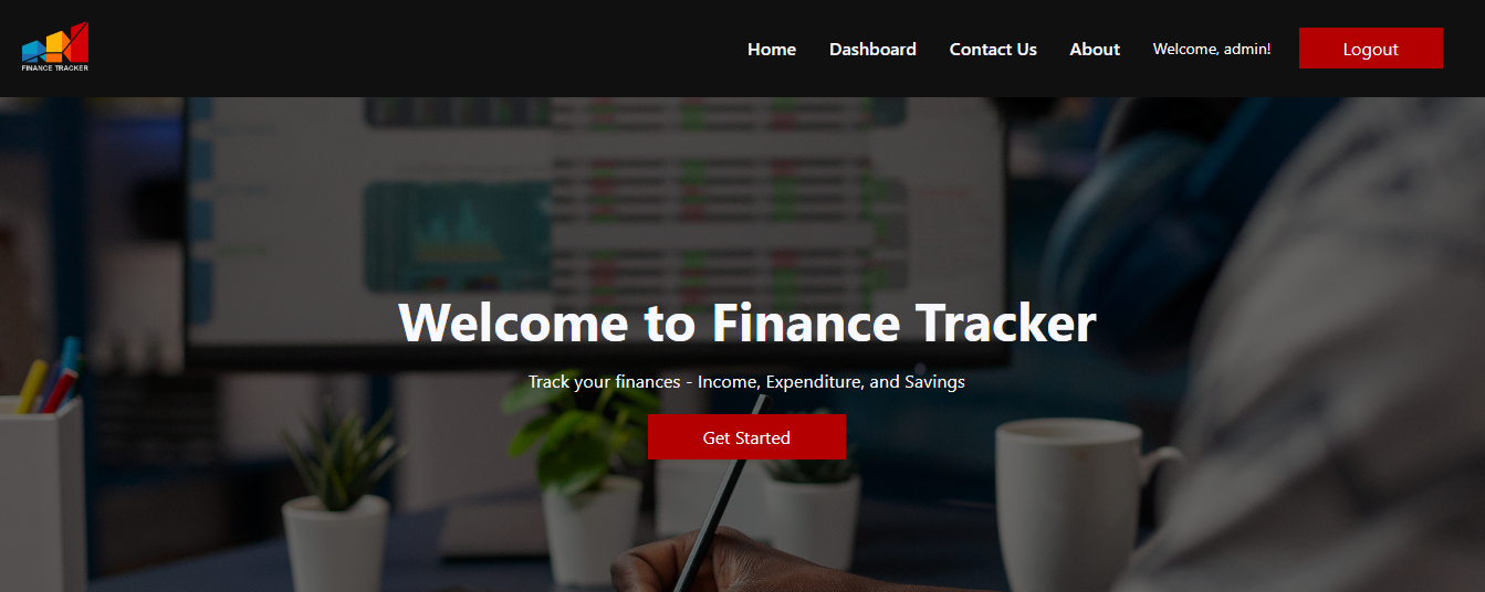 Finance Tracker screenshot